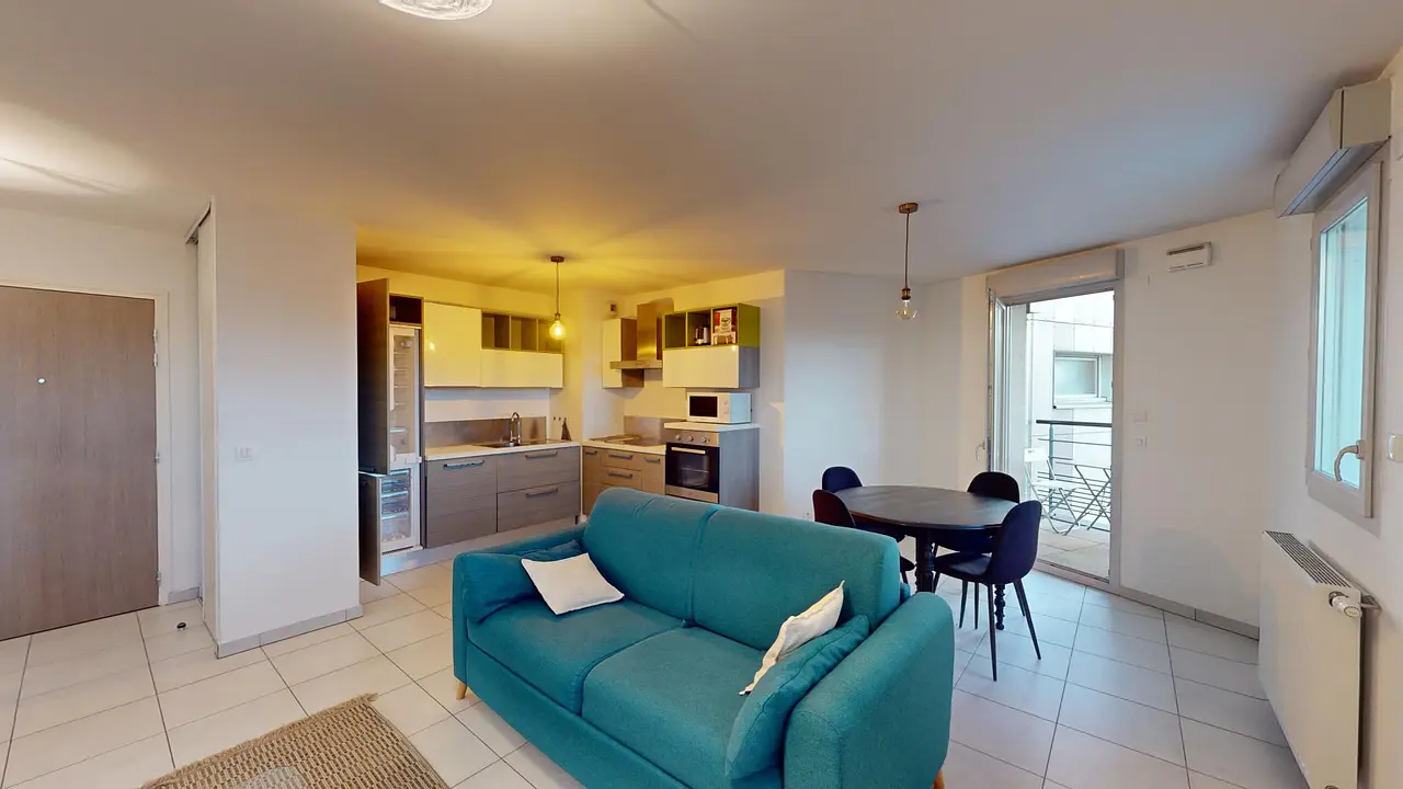 Appartement meublé de 49.5m2 - 1160€ - Annemasse