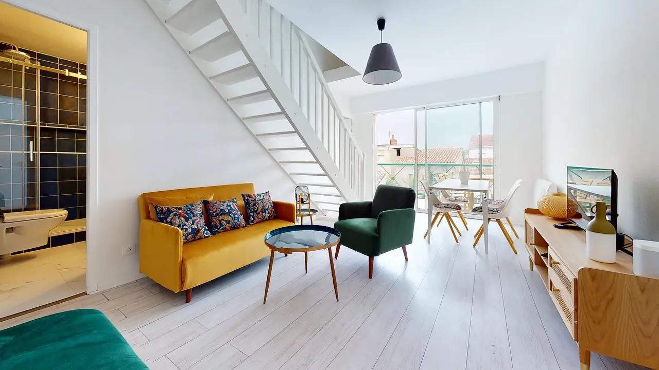 Colocation meublée de 72.0m2 - 609€ - Bordeaux