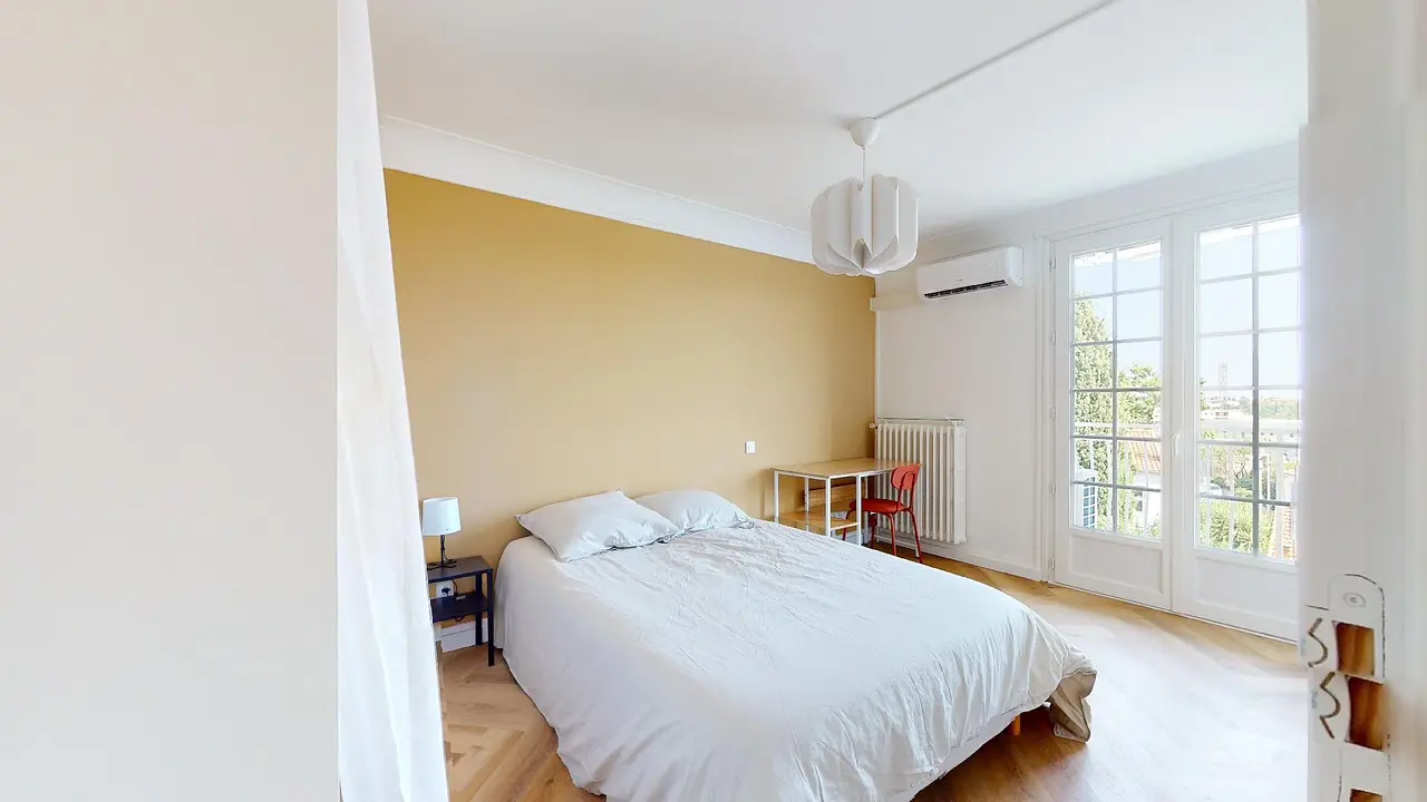 Colocation meublée de 84.11m2 - 488€ - Montpellier