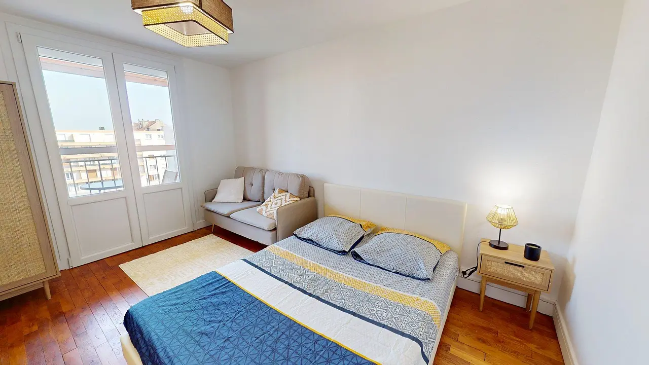 Colocation meublée de 55.72m2 - 450€ - Dijon