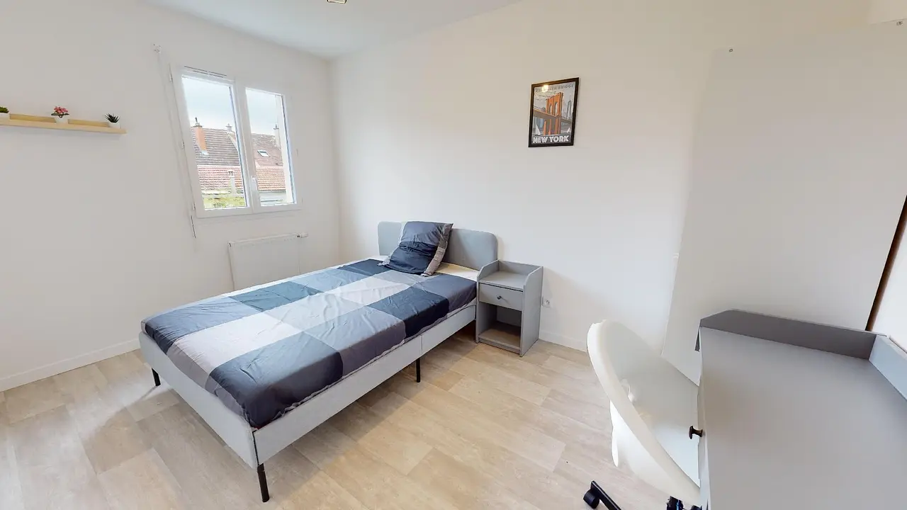 Colocation meublée de 83.0m2 - 550€ - Dijon