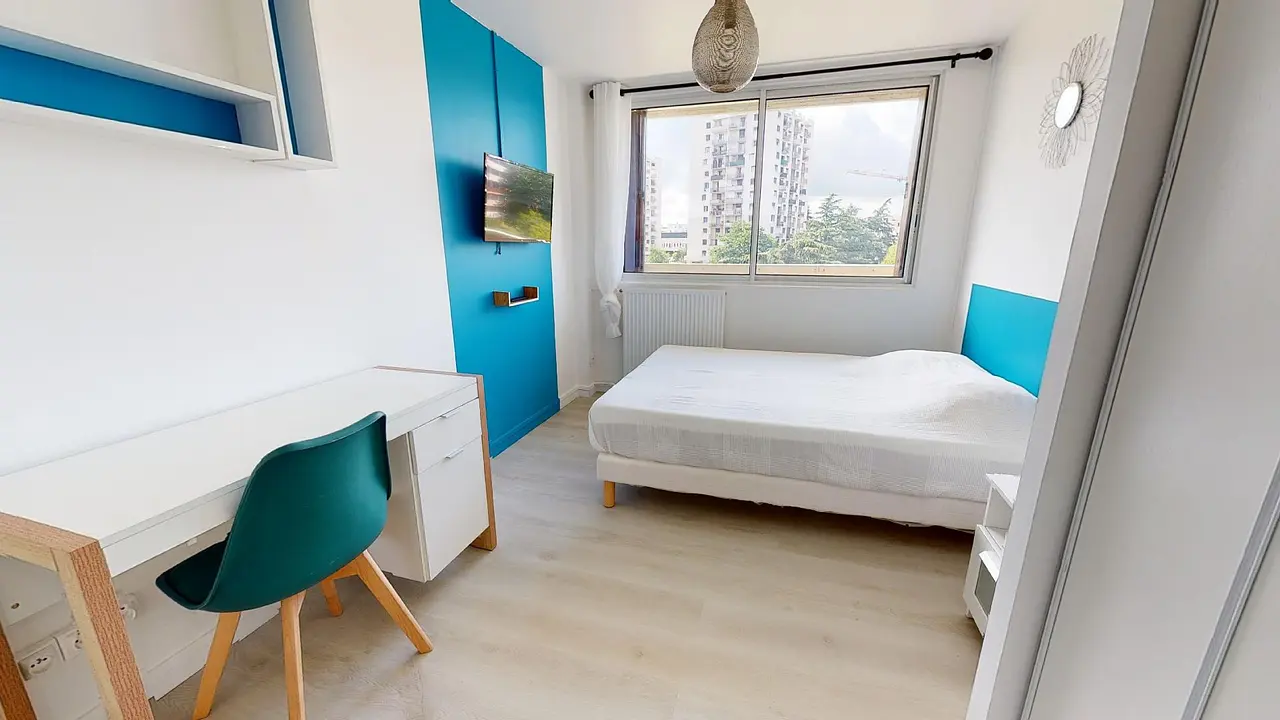 Colocation meublée de 78.0m2 - 552€ - Saint-Priest