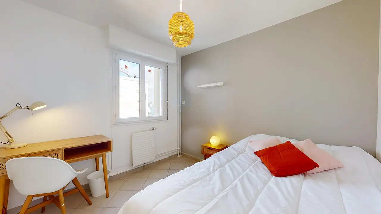 Colocation meublée de 88.0m2 - 560€ - Lyon