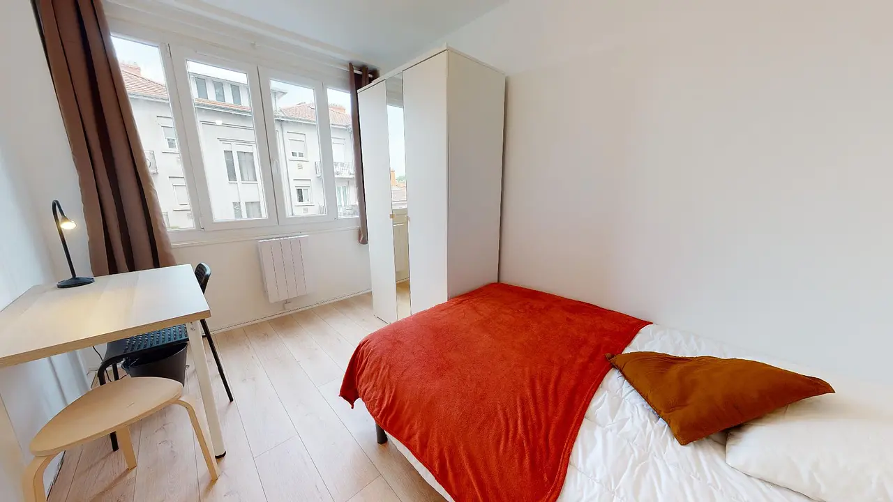 Colocation meublée de 60.0m2 - 542€ - Villeurbanne