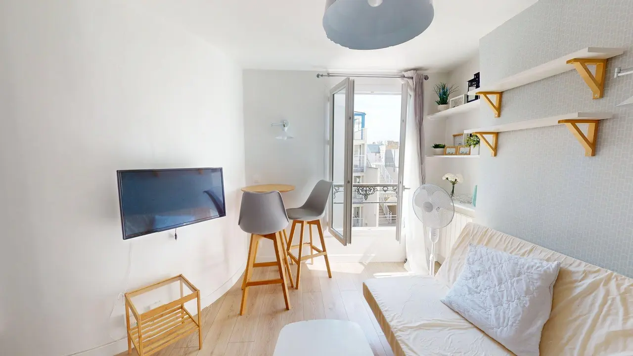 Appartement meublé de 16.0m2 - 928€ - Paris