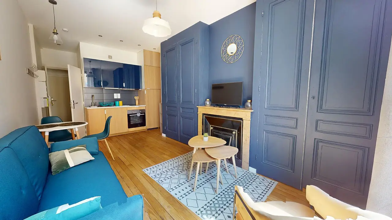 Appartement meublé de 22.0m2 - 708€ - Lyon