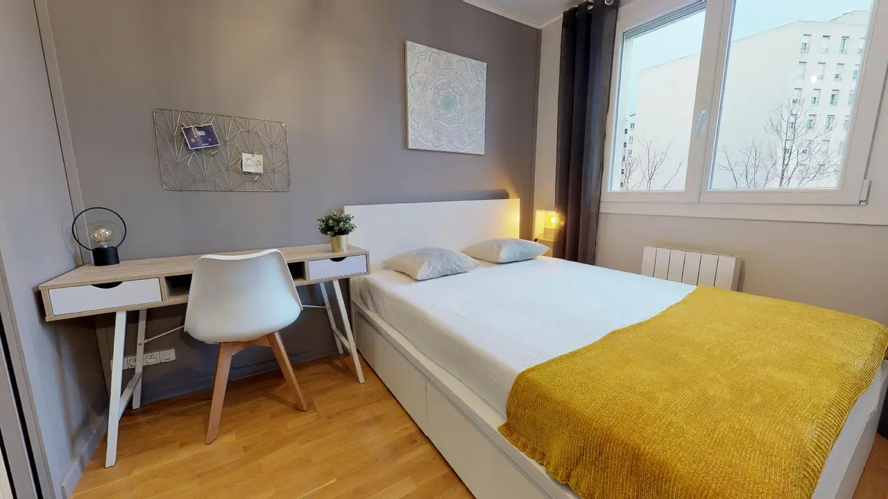 Colocation meublée de 65.02m2 - 550€ - Villeurbanne
