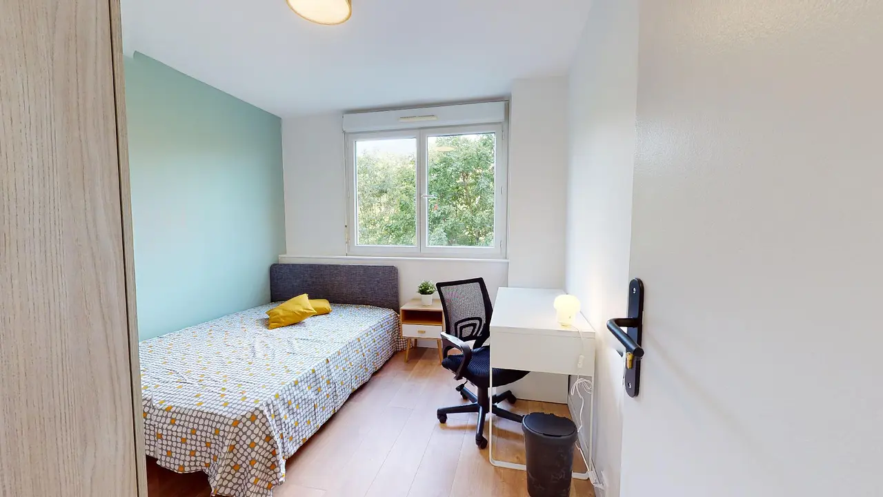 Colocation meublée de 87.5m2 - 535€ - Lyon