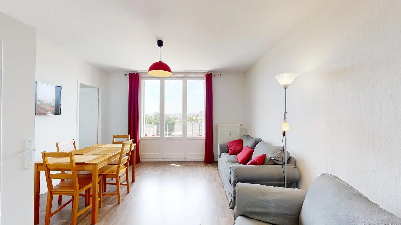 Colocation meublée de 66.0m2 - 363€ - Limoges