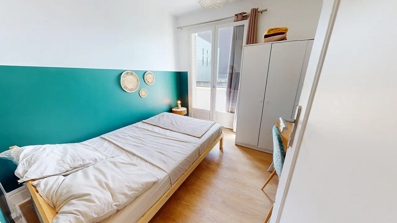 Colocation meublée de 67.0m2 - 555€ - Lyon
