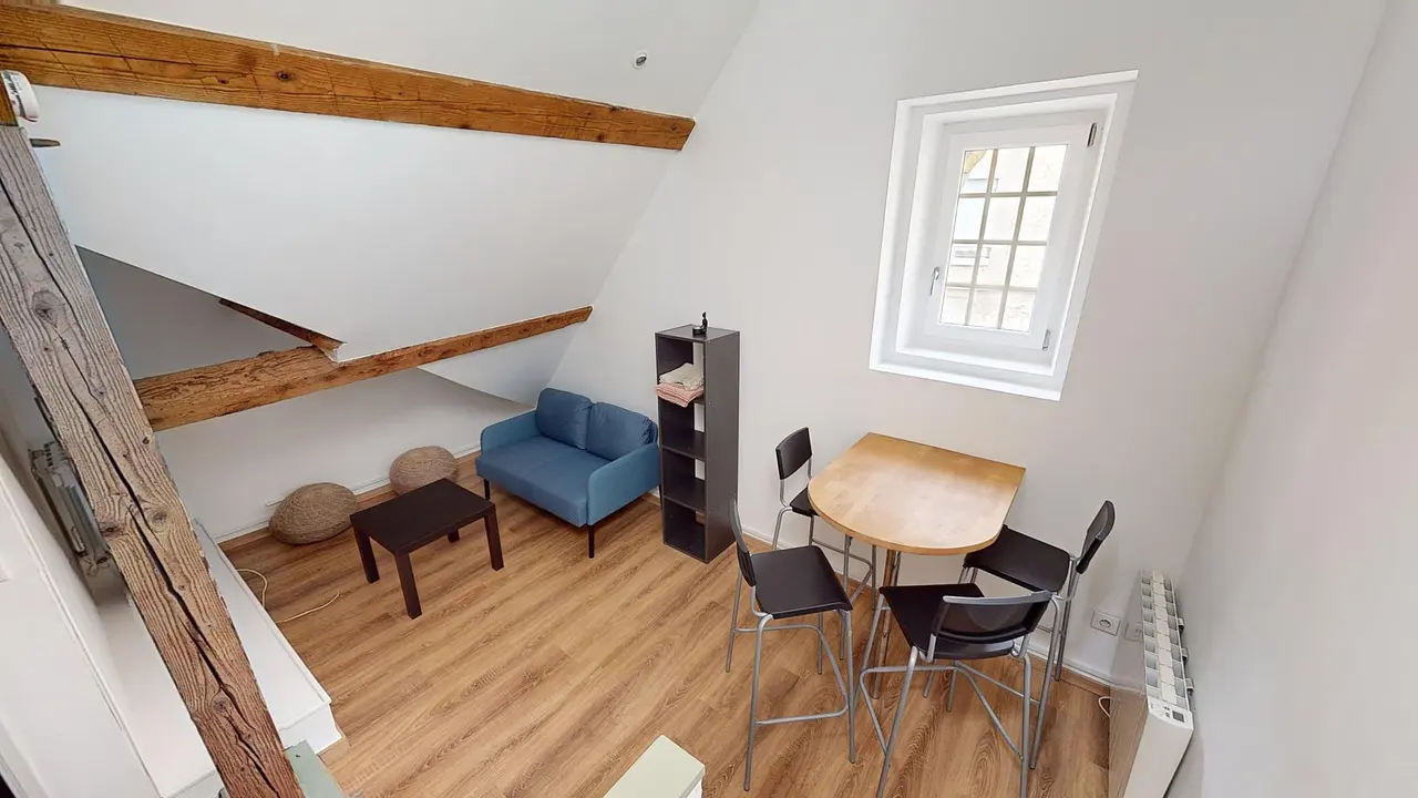 Appartement meublé de 25.0m2 - 511€ - Dijon