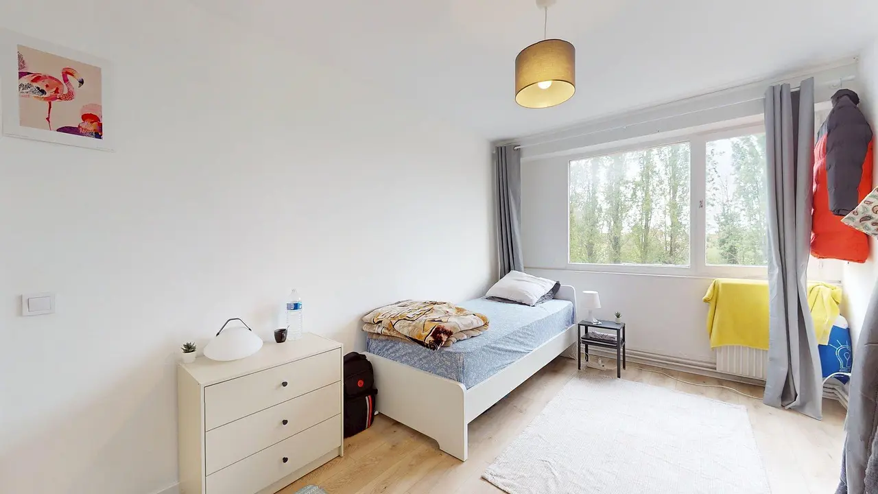 Colocation meublée de 95.0m2 - 455€ - Faches-Thumesnil