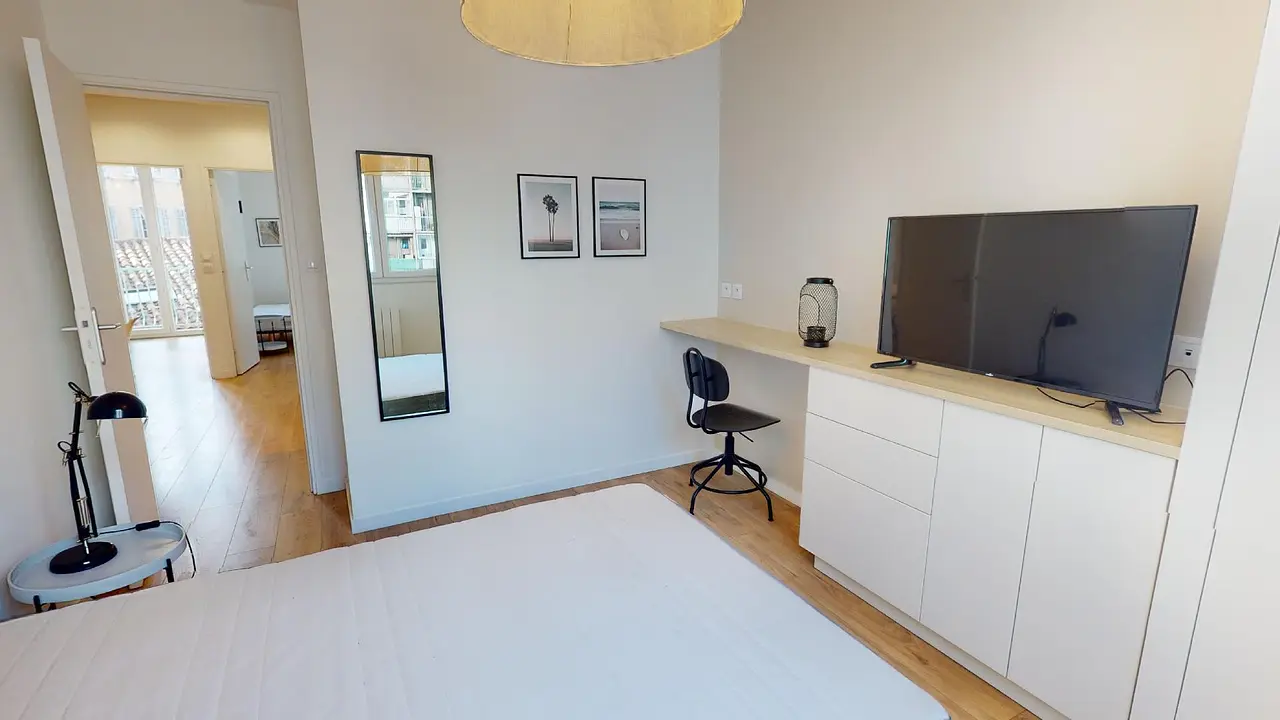 Colocation meublée de 60.49m2 - 456€ - Marseille