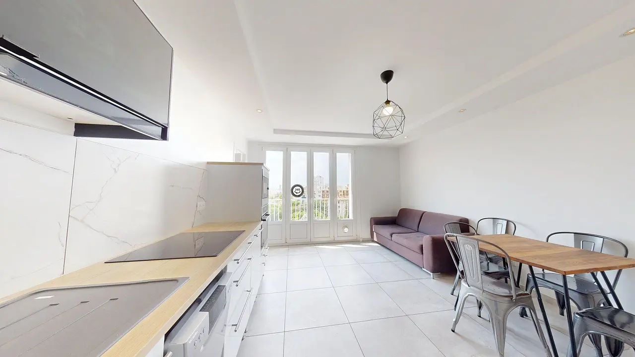 Colocation meublée de 76.0m2 - 530€ - Villeurbanne
