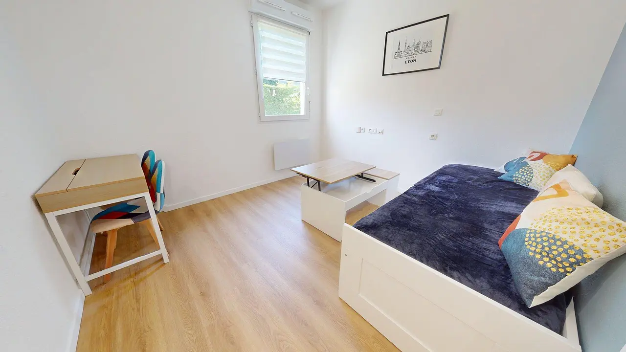 Appartement meublé de 19.0m2 - 585€ - Bron
