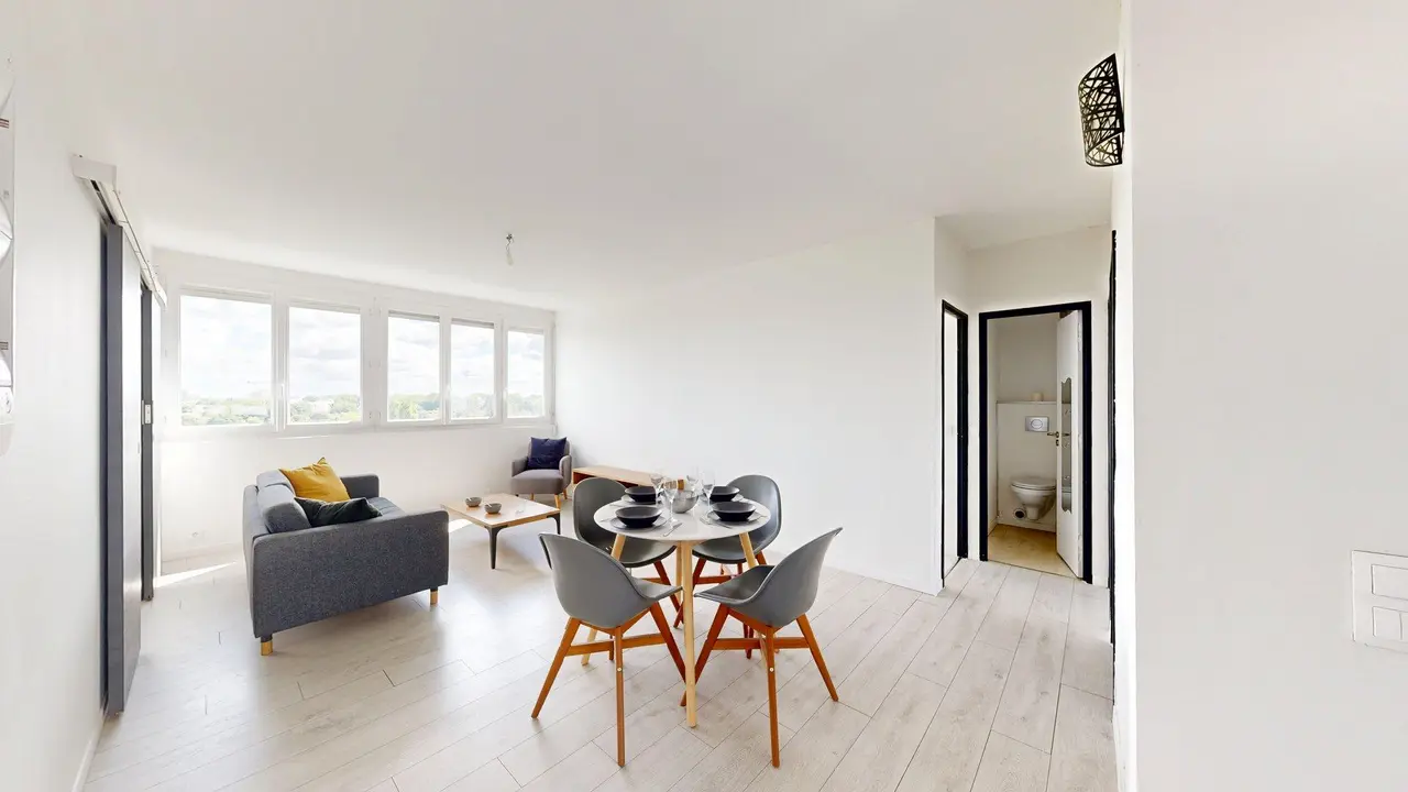 Colocation meublée de 70.99m2 - 430€ - Orvault