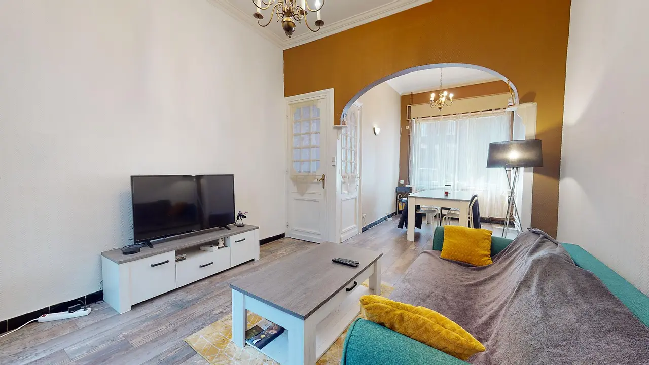 Colocation meublée de 91.0m2 - 360€ - Roubaix