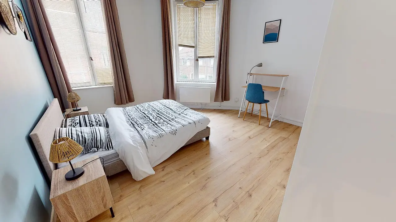 Colocation meublée de 127.0m2 - 490€ - Roubaix