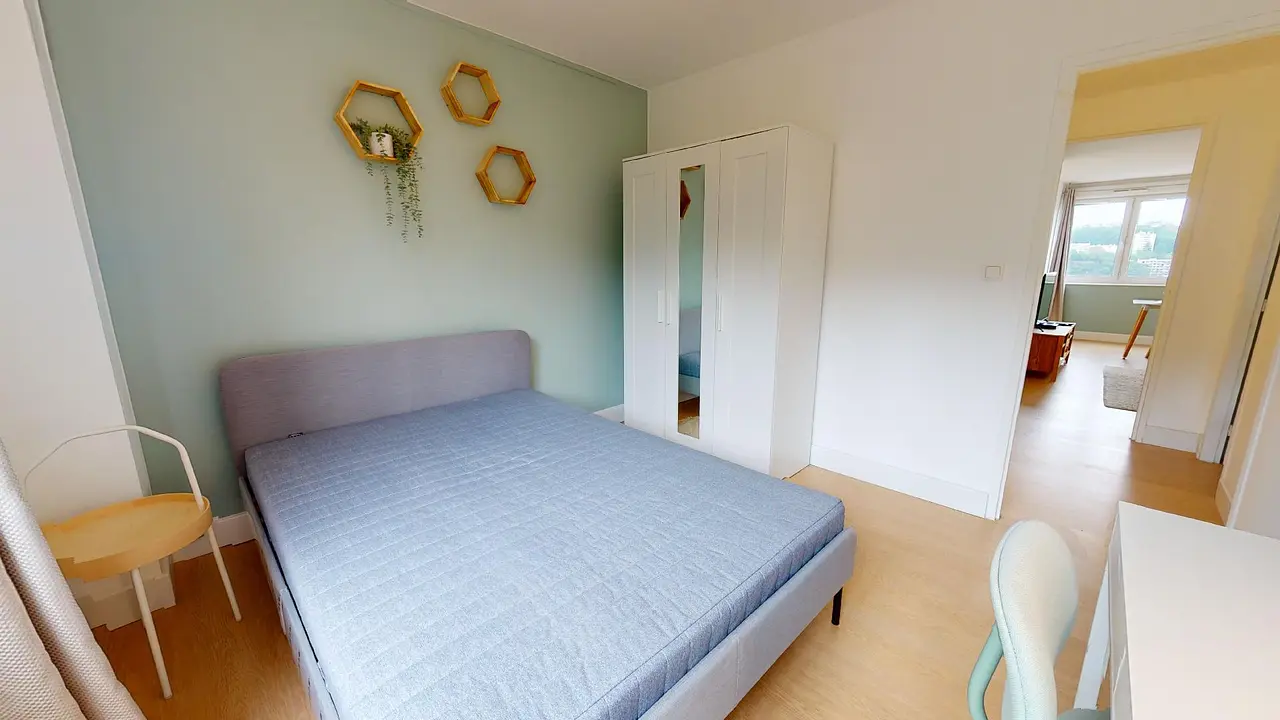 Colocation meublée de 75.0m2 - 551€ - Lyon
