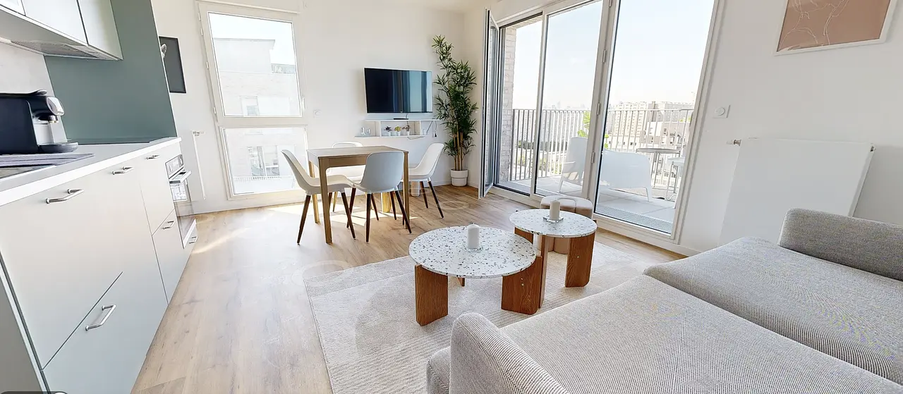 Colocation meublée de 83.0m2 - 820€ - Asnières-sur-Seine