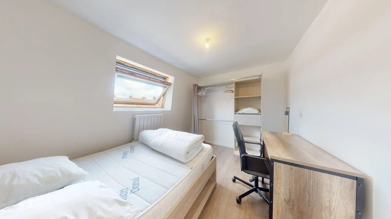 Colocation meublée de 100m2 - 470€ - Roubaix