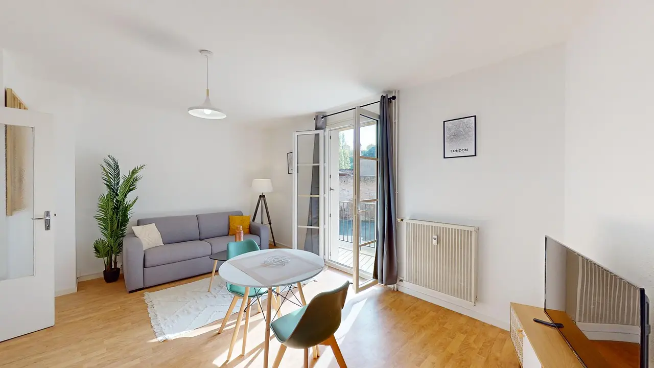 Appartement meublé de 28.0m2 - 475€ - Poitiers