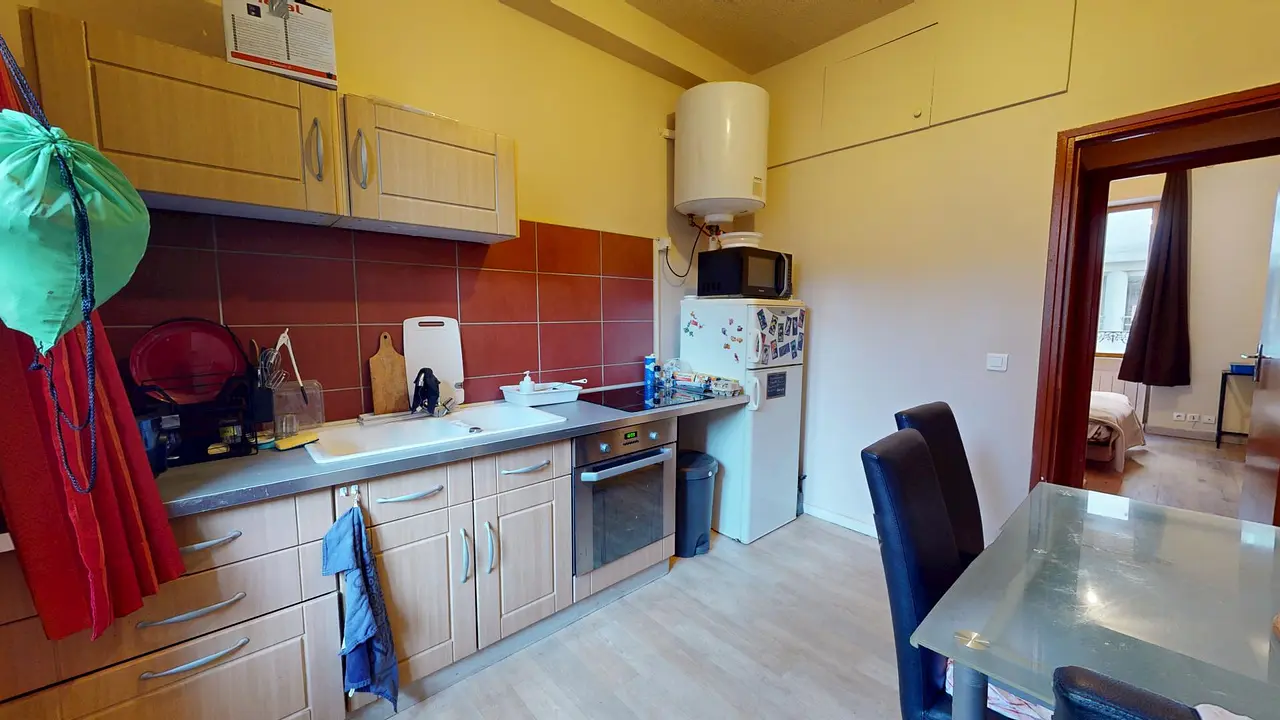 Appartement meublé de 29.63m2 - 424€ - Clermont-Ferrand