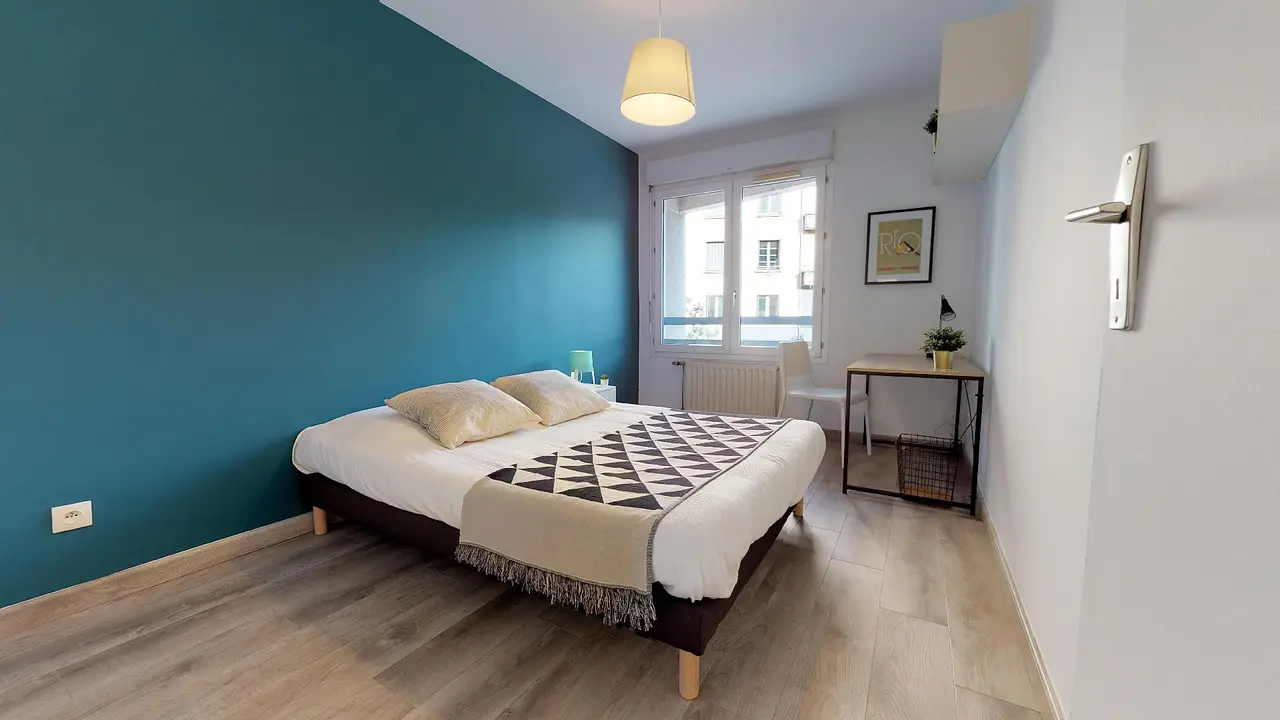 Colocation meublée de 84.0m2 - 569€ - Villeurbanne