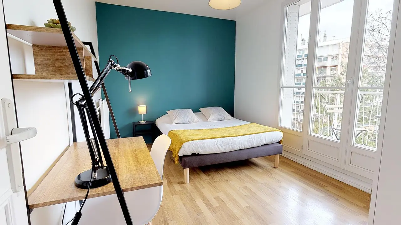 Colocation meublée de 82.0m2 - 456€ - Villeurbanne