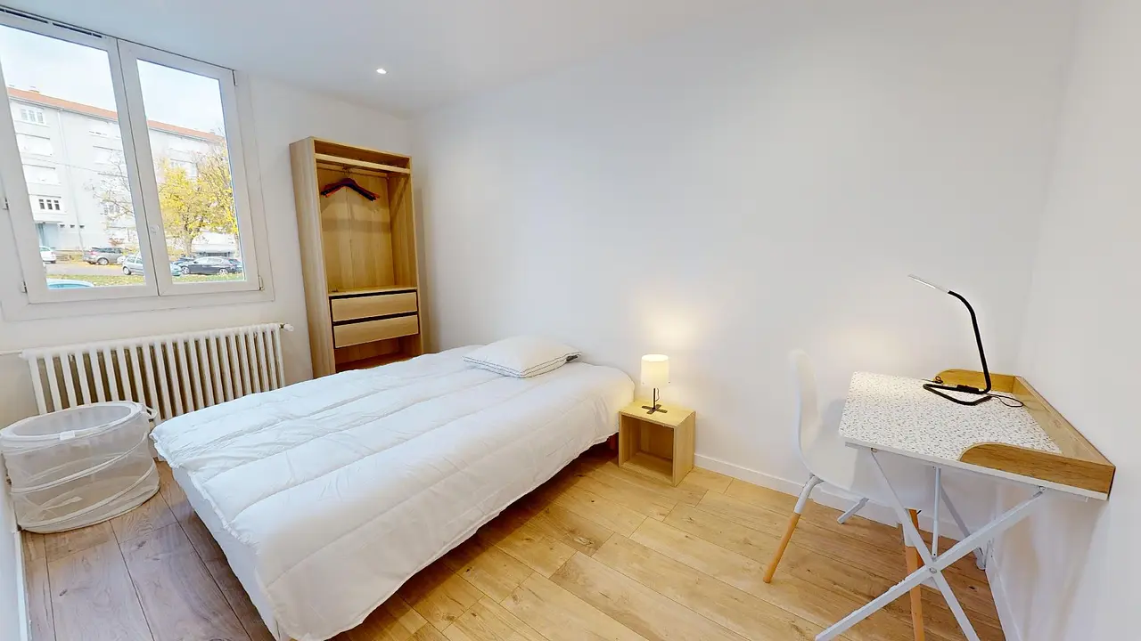 Colocation meublée de 75.31m2 - 500€ - La Mulatière