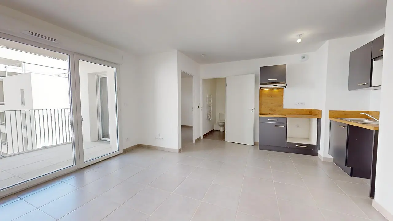 Appartement non meublé de 39.0m2 - 600€ - Toulouse
