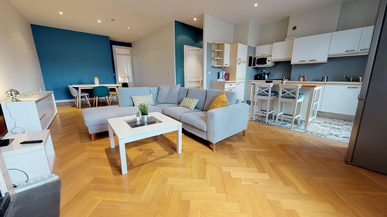 Appartement meublé de 68.0m2 - 984€ - Villeurbanne