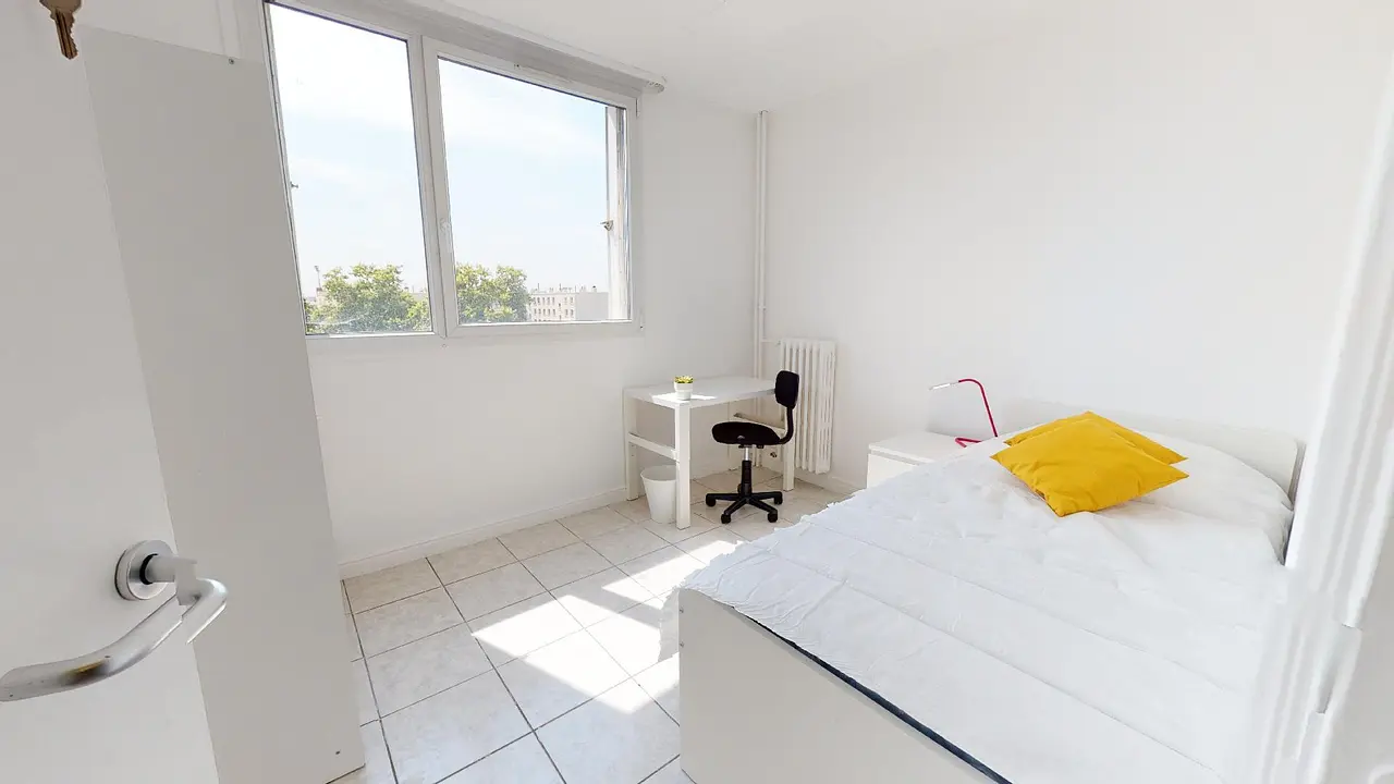 Colocation meublée de 85.05m2 - 500€ - Lyon