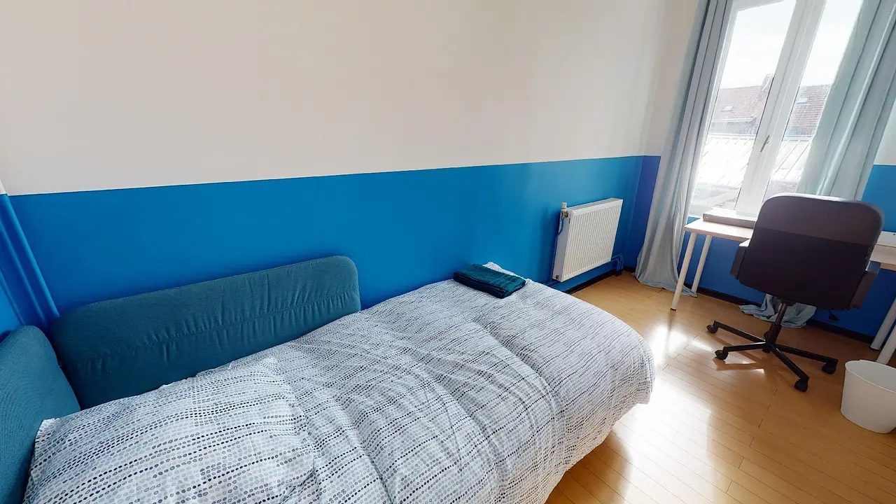 Colocation meublée de 100.0m2 - 380€ - Roubaix