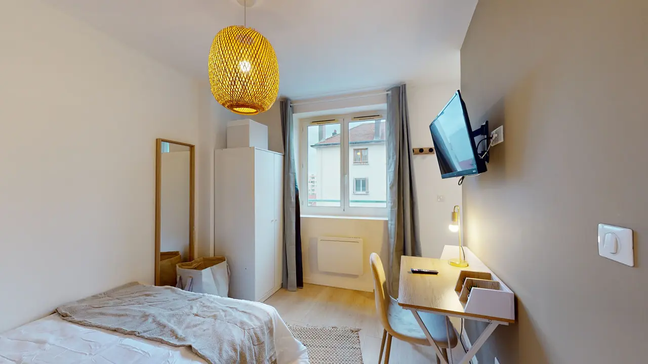 Colocation meublée de 71.05m2 - 500€ - Dijon