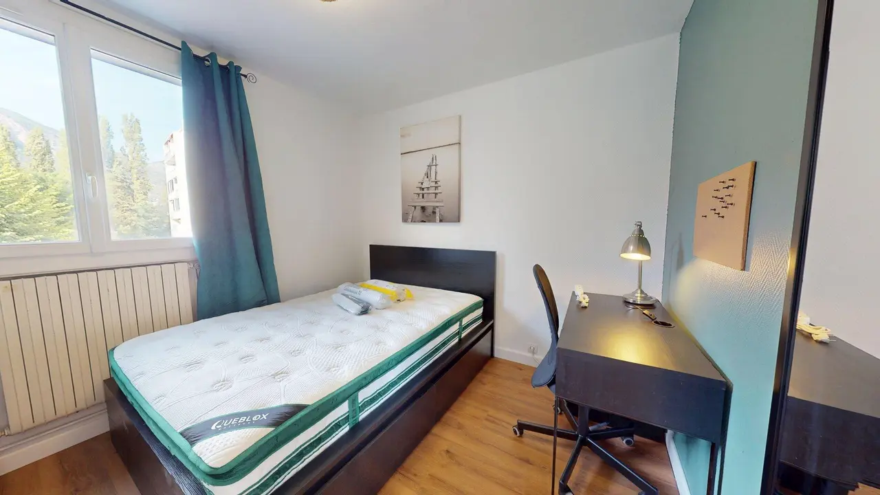 Colocation meublée de 76m2 - 450€ - Grenoble