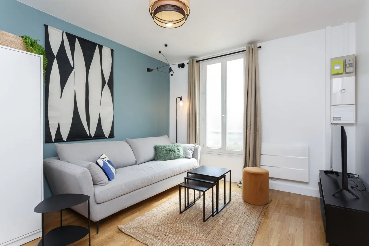 Appartement meublé de 21.0m2 - 930€ - Boulogne-Billancourt