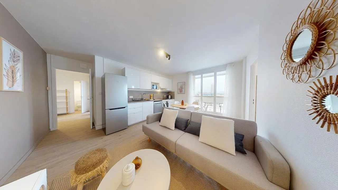 Colocation meublée de 95.94m2 - 550€ - Lyon