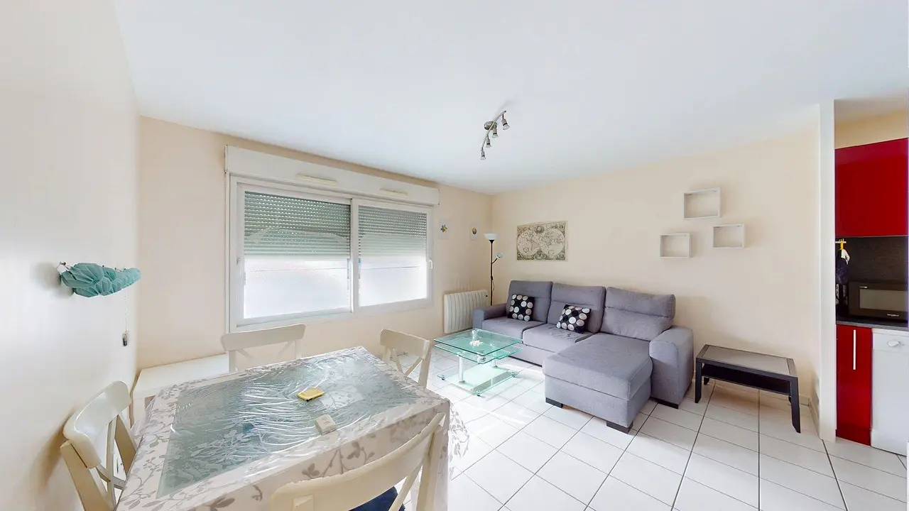 Appartement meublé de 47.0m2 - 695€ - Tours