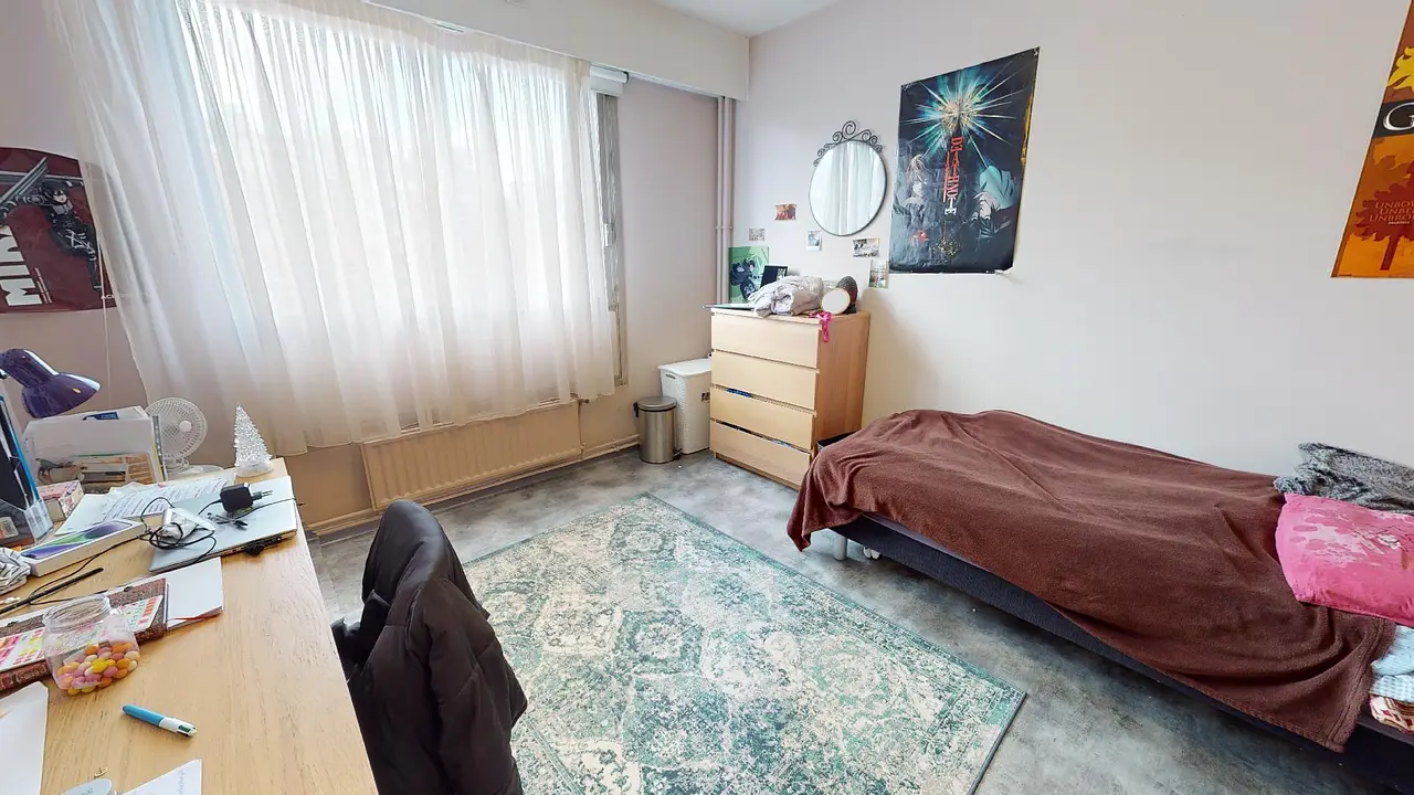 Colocation meublée de 91.0m2 - 486€ - Lille