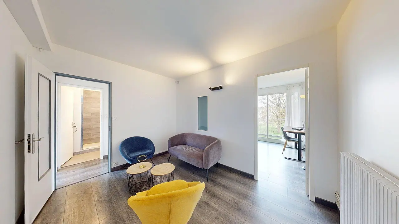Colocation meublée de 76.41m2 - 450€ - Rennes