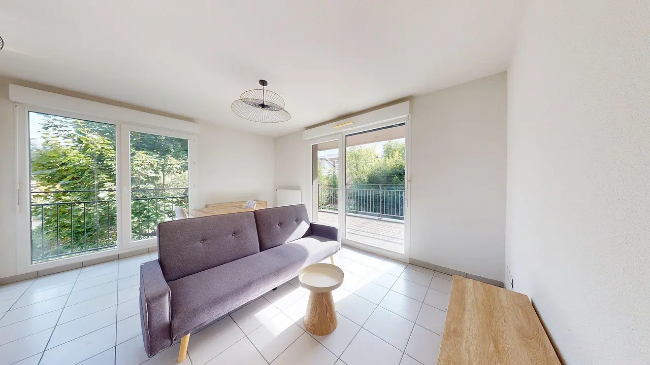 Appartement meublé de 43.56m2 - 950€ - Oullins