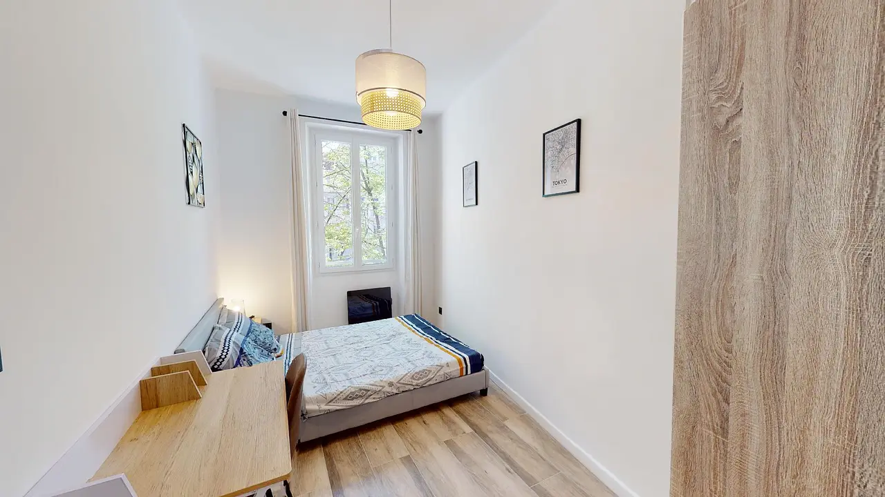Colocation meublée de 71.0m2 - 508€ - Marseille