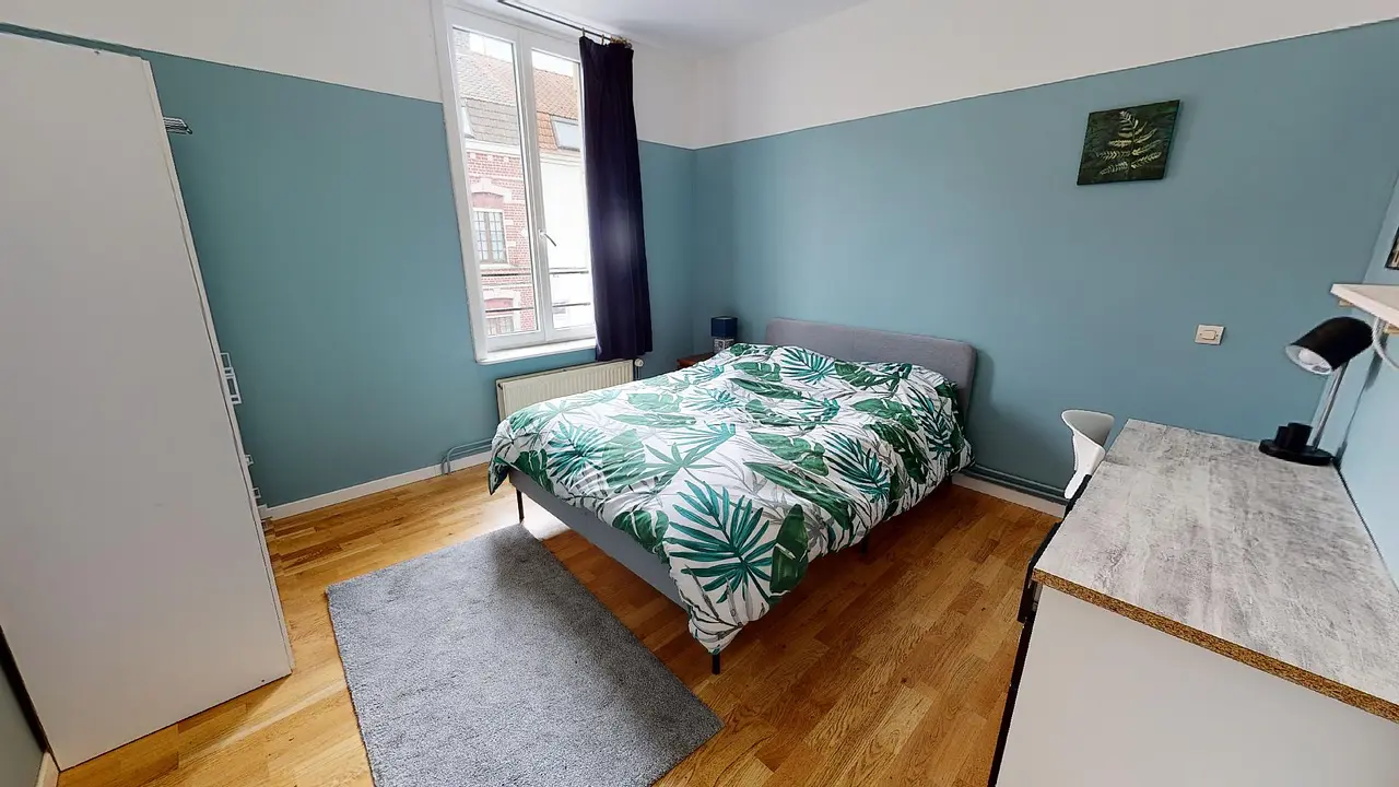 Colocation meublée de 96.0m2 - 412€ - Roubaix