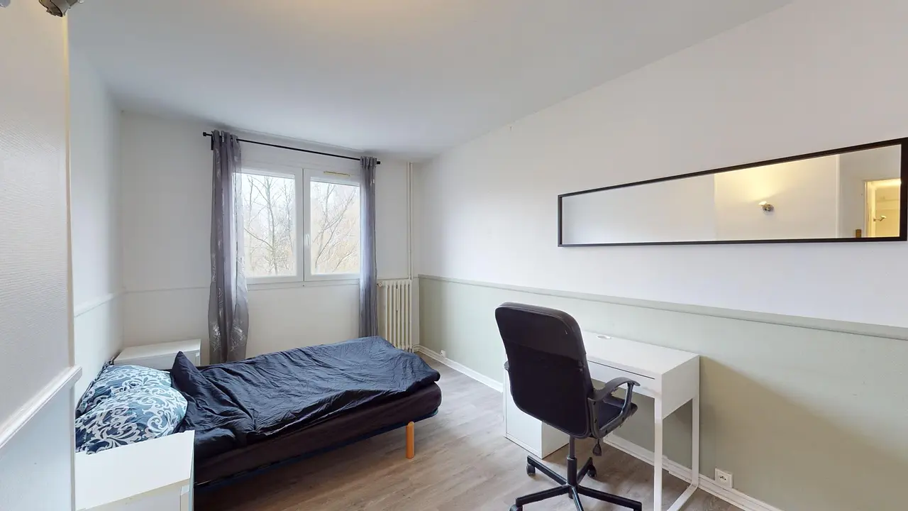 Colocation meublée de 89.0m2 - 405€ - Rouen