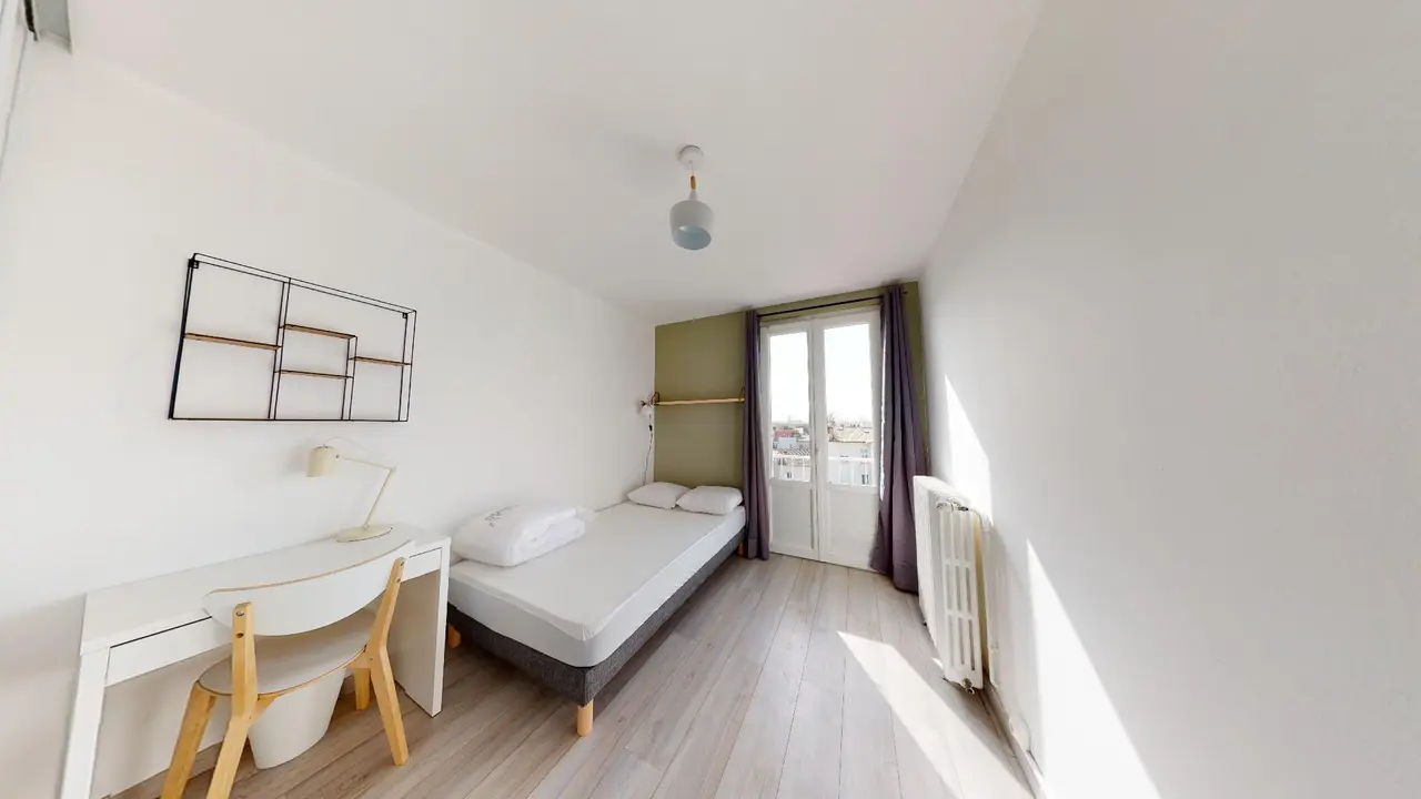 Colocation meublée de 68.0m2 - 588€ - Bordeaux