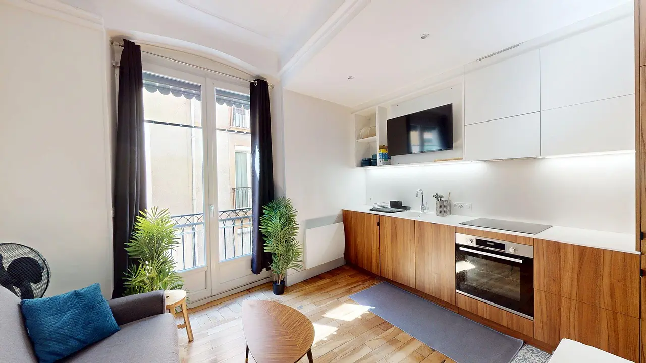 Appartement meublé de 33.0m2 - 690€ - Grenoble