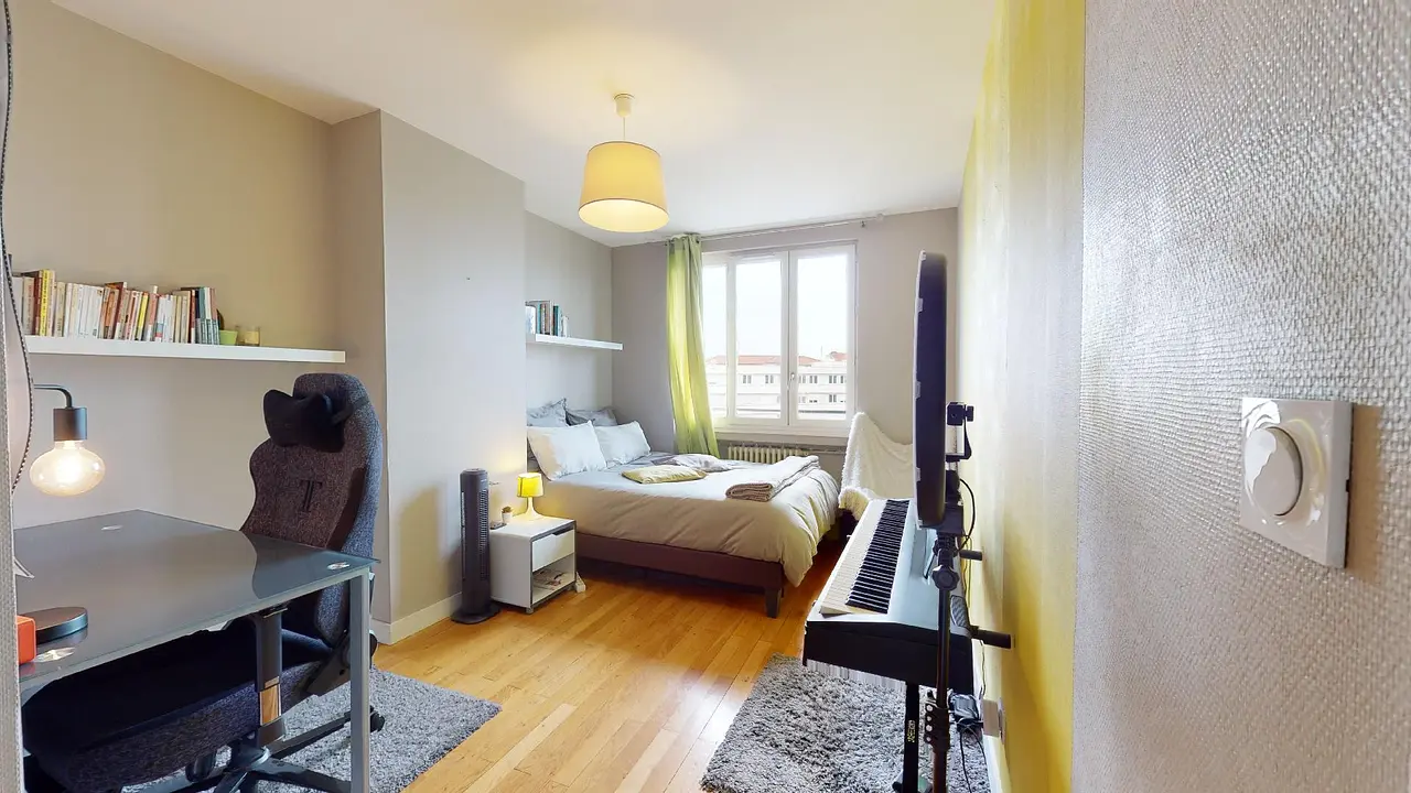 Colocation meublée de 93.0m2 - 598€ - Lyon