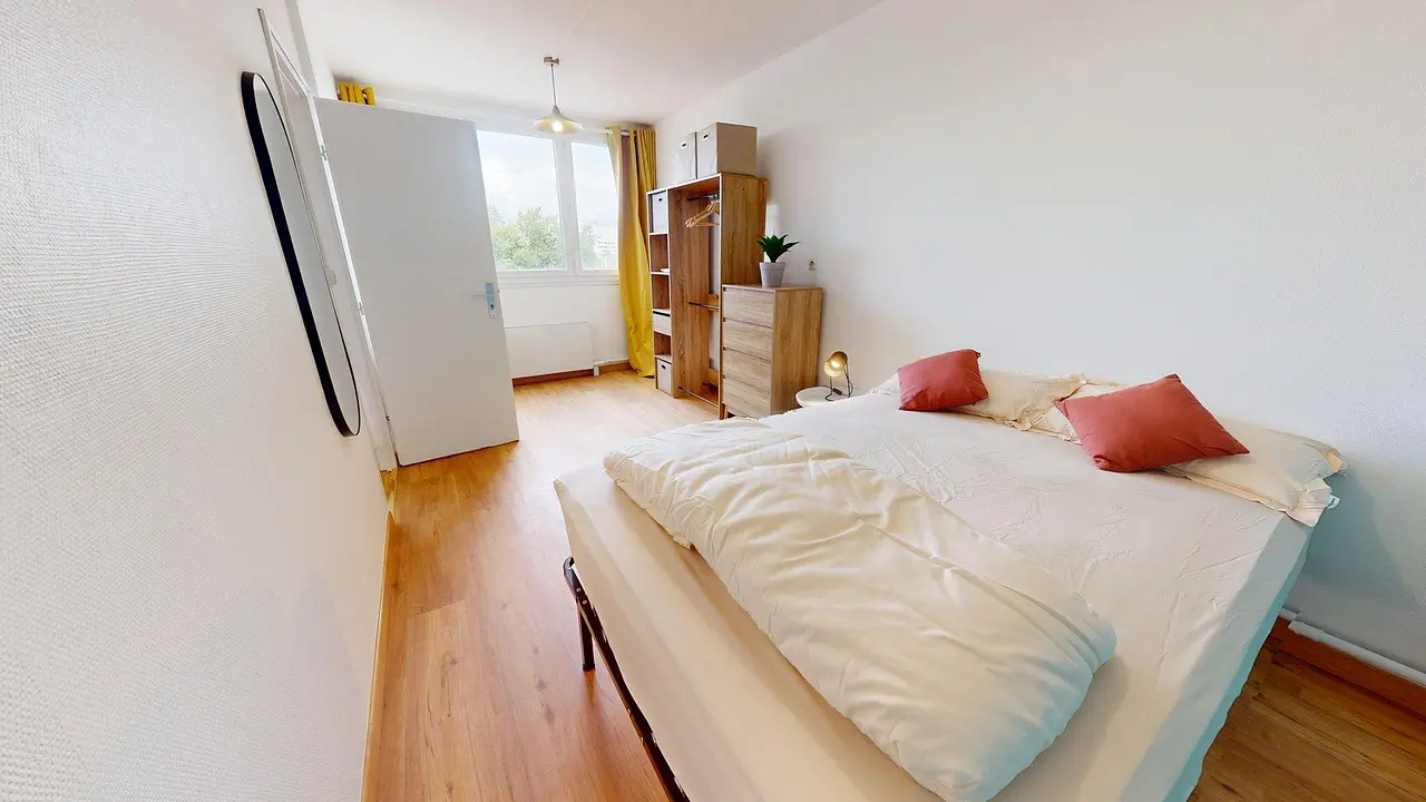 Colocation meublée de 81.61m2 - 480€ - Villeurbanne