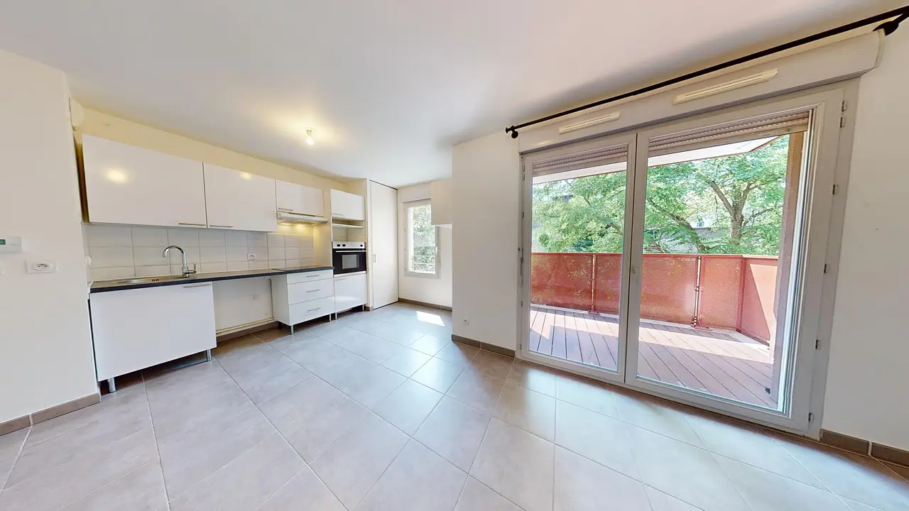 Appartement non meublé de 63.68m2 - 1013€ - Villeurbanne